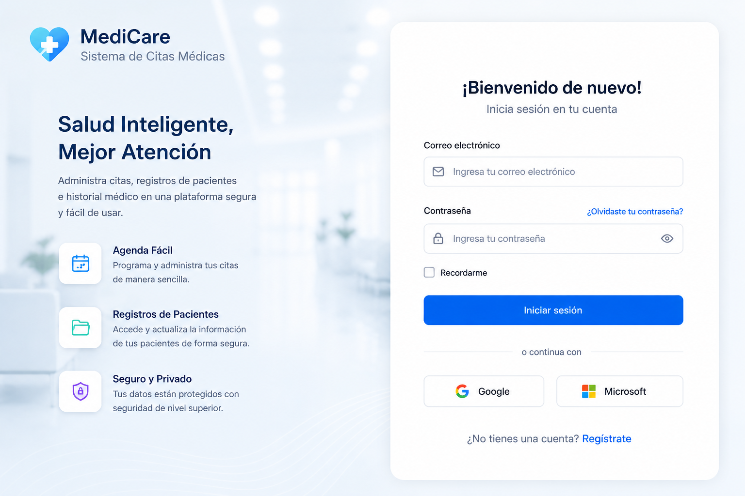 Sistema de Gestión de Citas Médicas